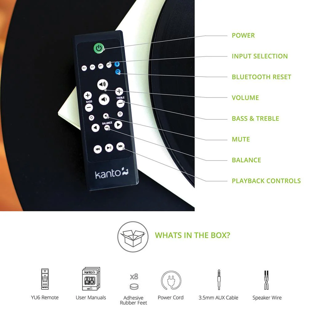 Kanto YU6 Powered Bookshelf Speakers - Image 6