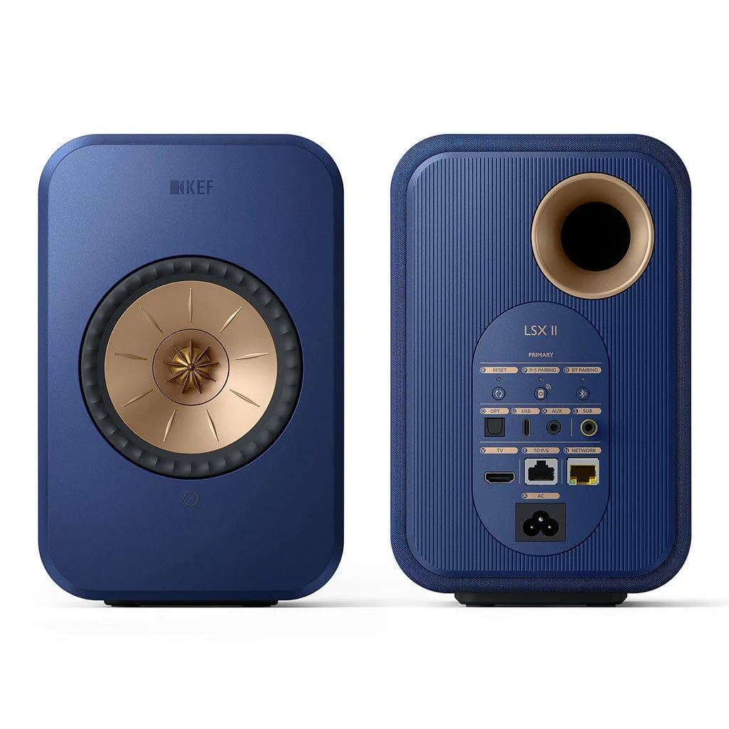 KEF LSX II Wireless Powered Bookshelf Speakers - Image 14