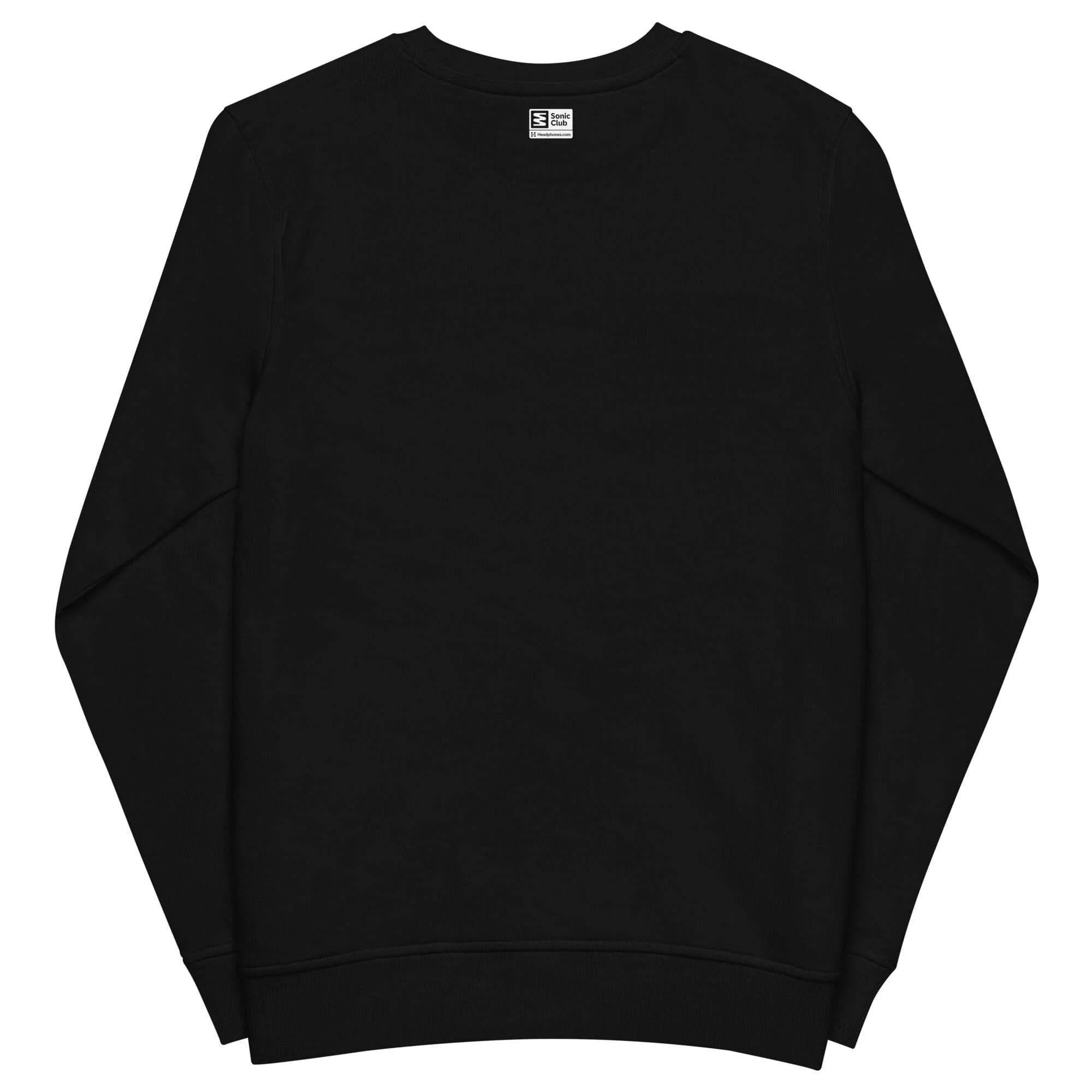 Sonic Club Unisex Organic Sweatshirt (Dark) - Image 3