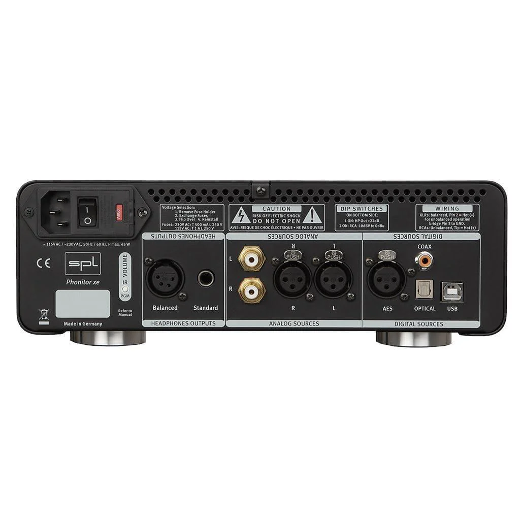 SPL Phonitor XE Desktop Headphone Amplifier with Optional DAC - Image 3